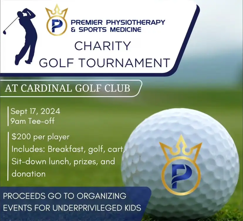 Annual charity golf tournament 2024
